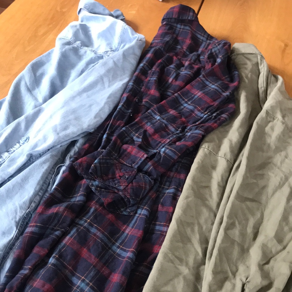 3 Button-down Dresses